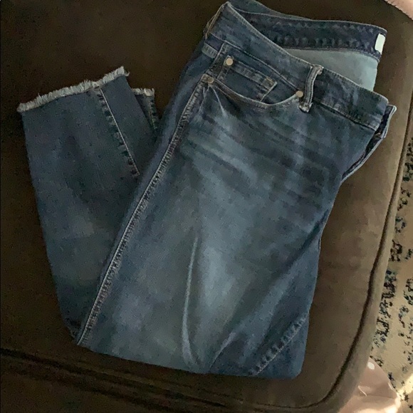 torrid Denim - Torrid cropped denim.